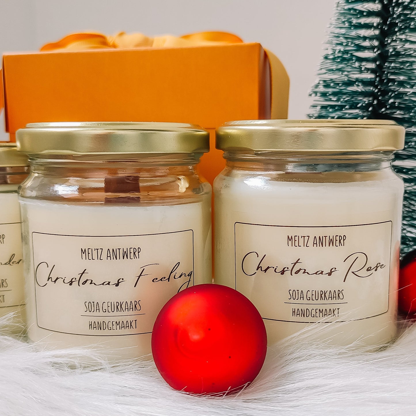 Cadeauset Kerstgeuren