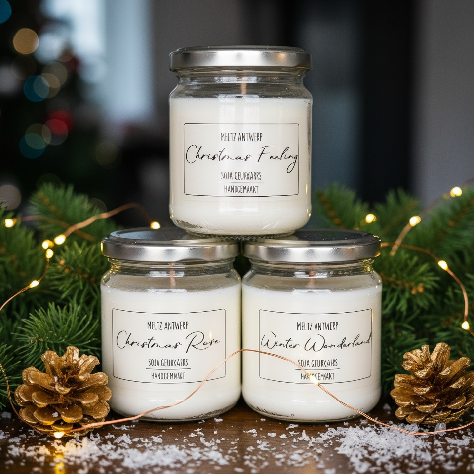 Geurkaarsen voor kerst