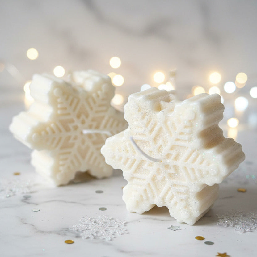 Sneeuwvlok kaarsenset