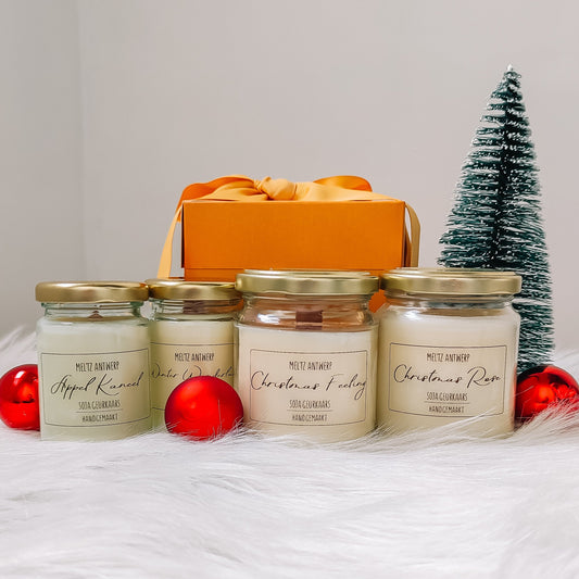 Cadeauset Kerstgeuren