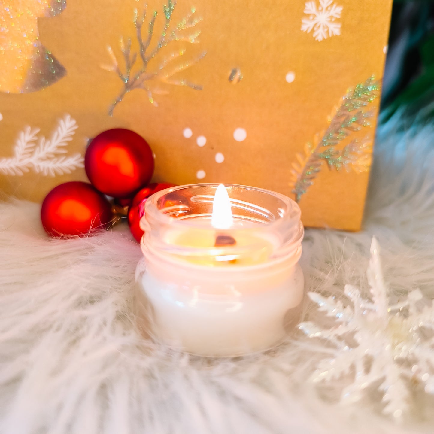 Adventskalender met kaarsen