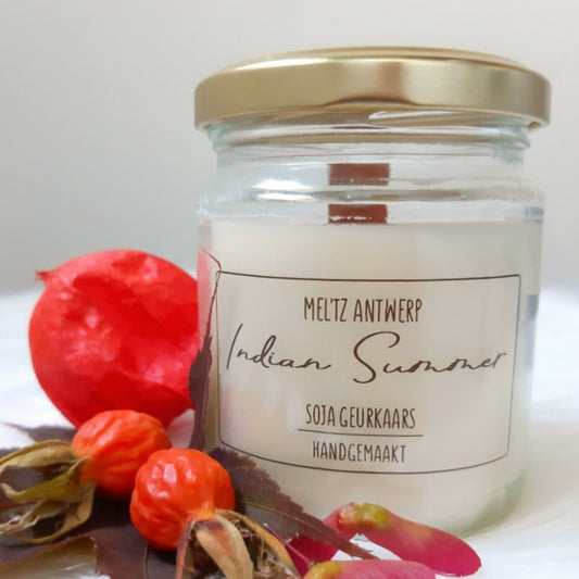indian summer, kruidig, kaarsen, sojakaarsen, natuurlijke kaarsen, vegan kaarsen, handgemaakte kaarsen, geurkaarsen